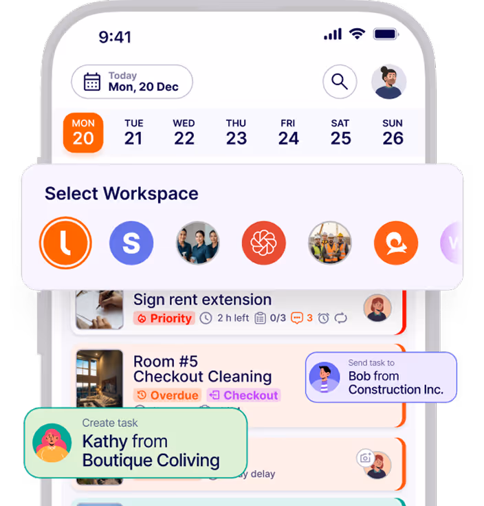 Tasa workspace preview